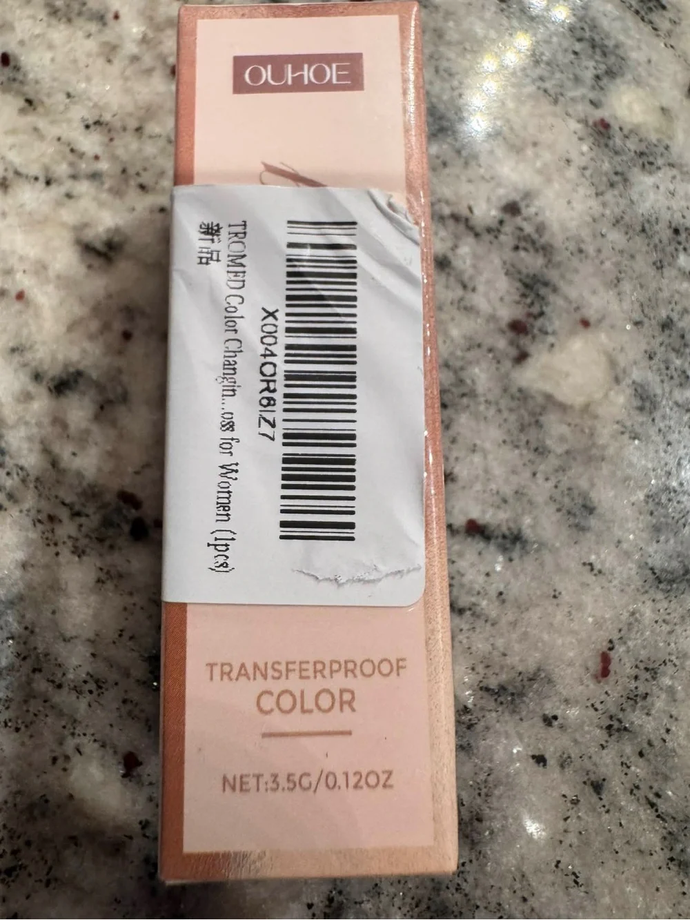 Transferproof Color Changing Lipstick — Peachy Pink